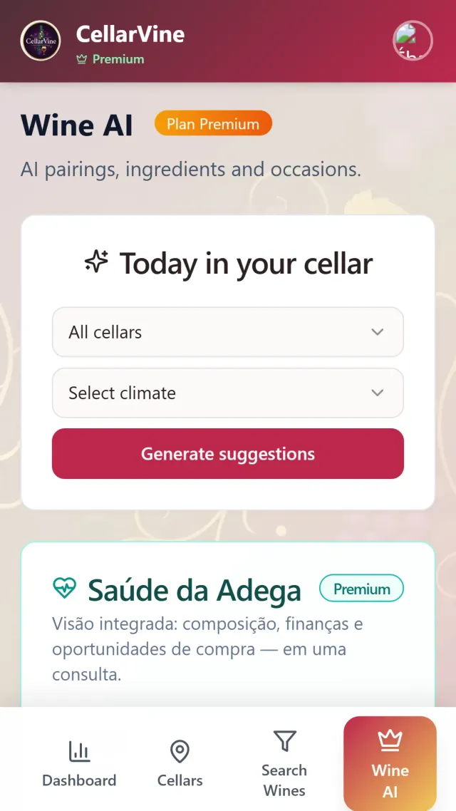 An AI sommelier available 24/7